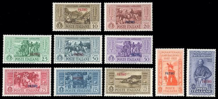 PATMO 1932 - Garibaldi, serie ... 