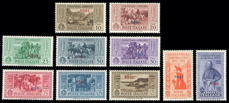 RODI 1932 - Garibaldi, serie ... 