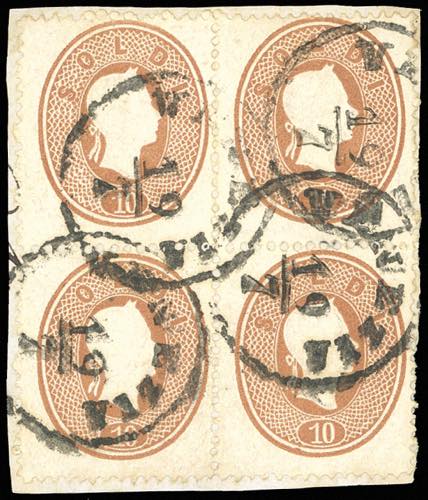 1862 - 10 soldi bruno mattone ... 