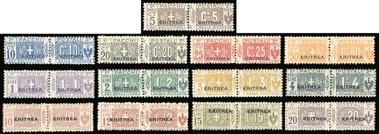 PACCHI POSTALI 1917/24 - Nodo di ... 