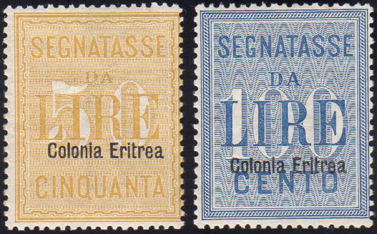 SEGNATASSE 1903 - Alti valori ... 