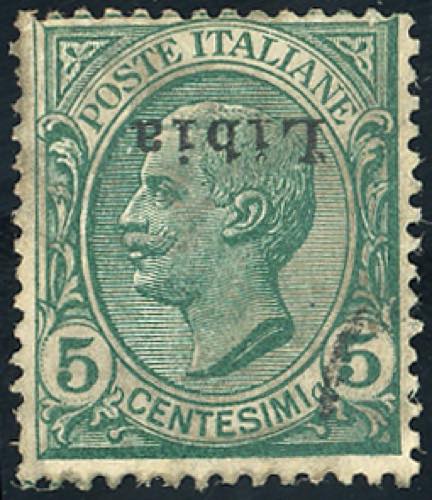 1912 - 5 cent. Leoni, soprastampa ... 