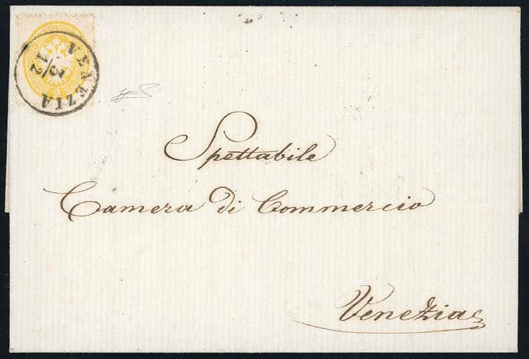 1864 - 2 soldi giallo, dent. 14 ... 