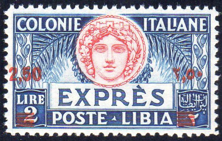 ESPRESSI 1933 - 2,50 su 2 lire ... 