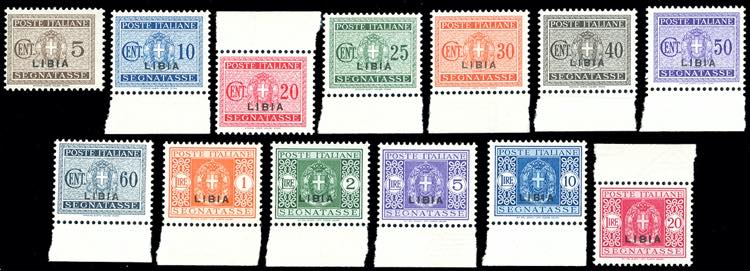 SEGNATASSE 1934 - Soprastampati, ... 