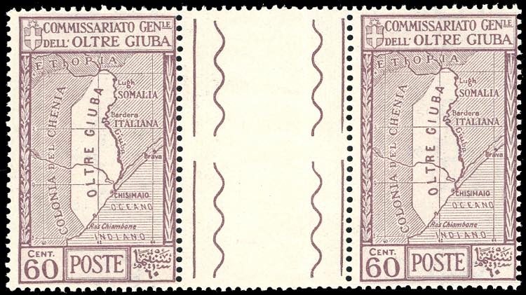 1926 - 60 cent. lilla Annessione ... 
