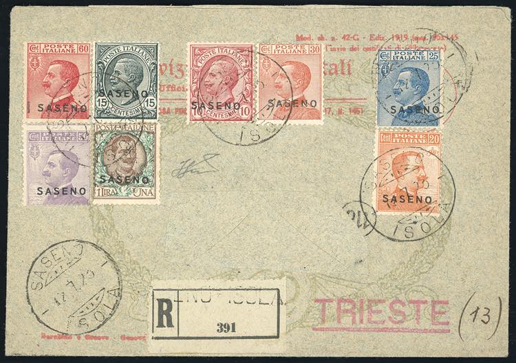 1923 - Soprastampati, serie ... 