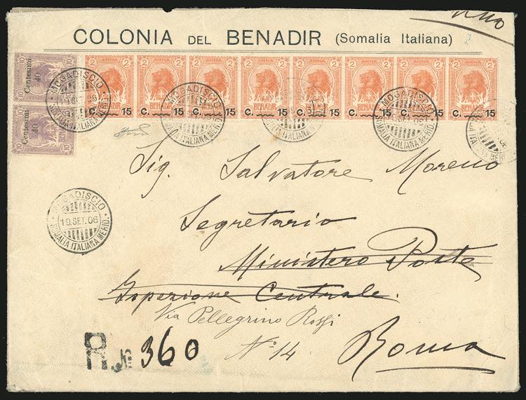 1906 - 40 cent. su 10 a. ... 
