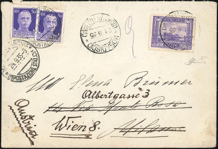 1935 - 50 cent. Pittorica (175), ... 