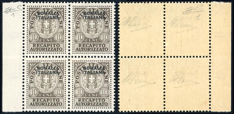 RECAPITO AUTORIZZATO 1939 - 10 ... 