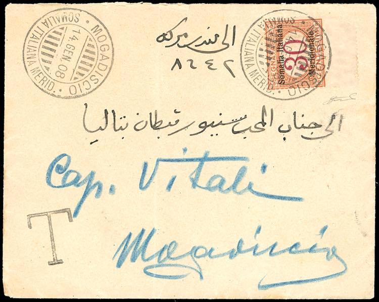 SEGNATASSE 1908 - 30 cent. ... 