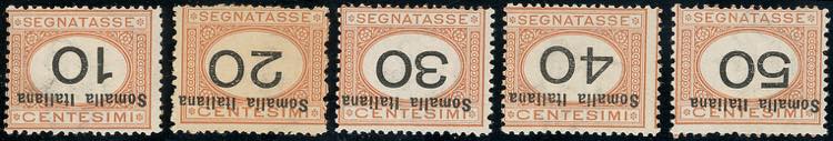 SEGNATASSE 1926 - Cifre nere, ... 