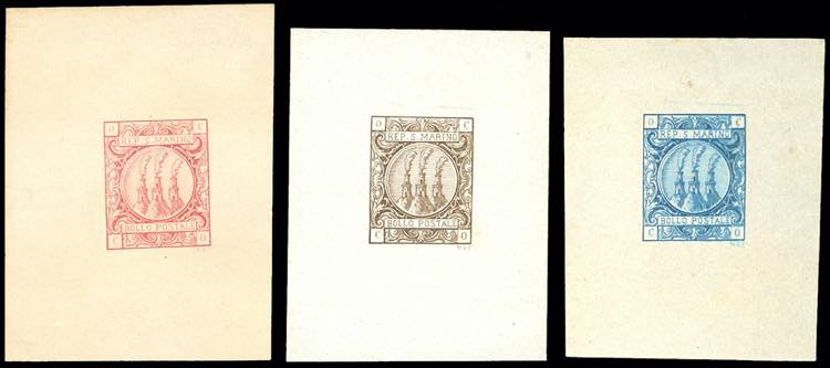 1895 - Saggi Reister non adottati, ... 