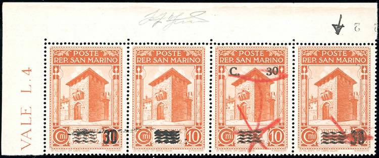 1943 - 10 cent. Ventennale dei ... 