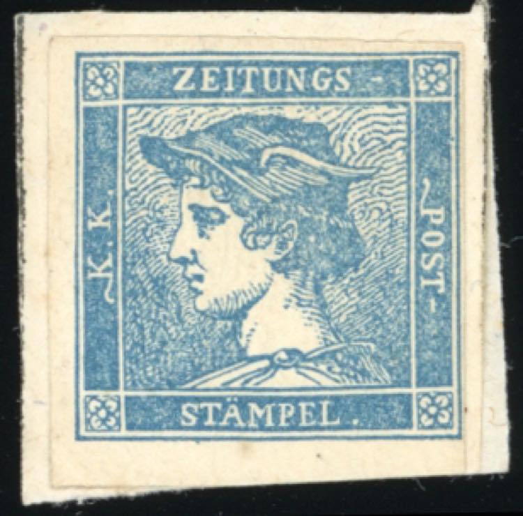 1855 - 3 cent. cobalto Mercurio II ... 