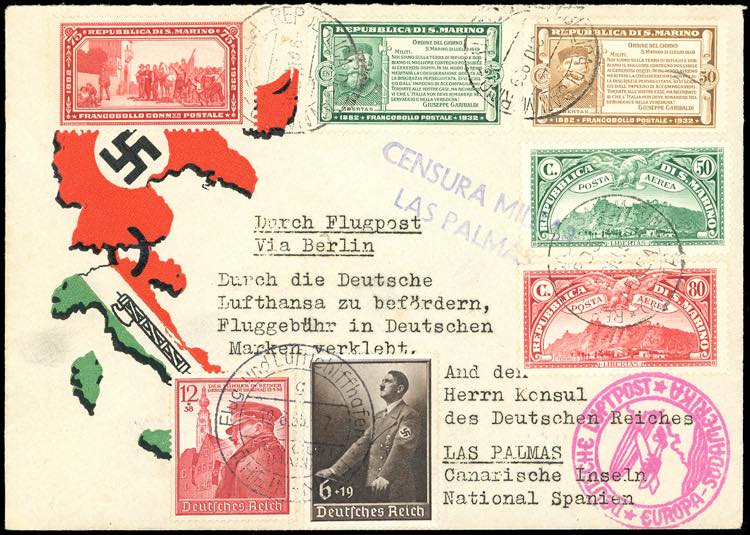 1939 - 50 cent. e 80 cent. Veduta, ... 