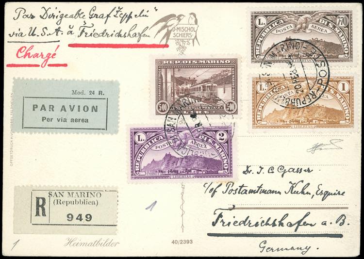 1934 -1 lira, 2 lire, 7,70 lire ... 