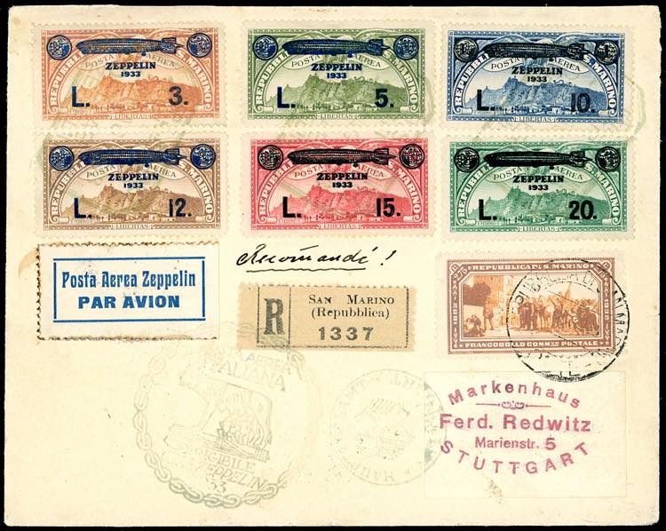 1933 - Zeppelin, serie completa ... 