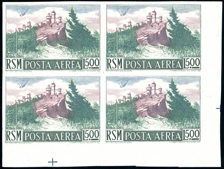 1950 - 500 lire Vedute, non ... 