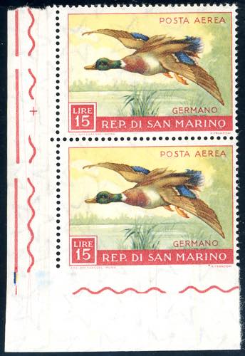 1959 - 15 lire Uccelli, non ... 