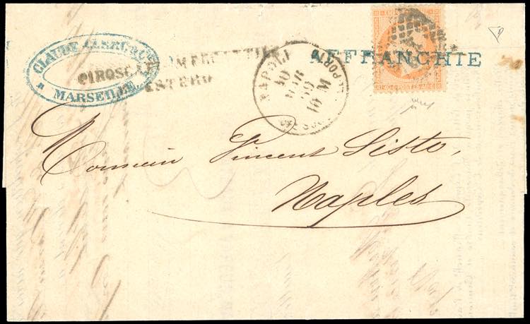 FRANCIA 1869 - 40 cent. Napoleone ... 