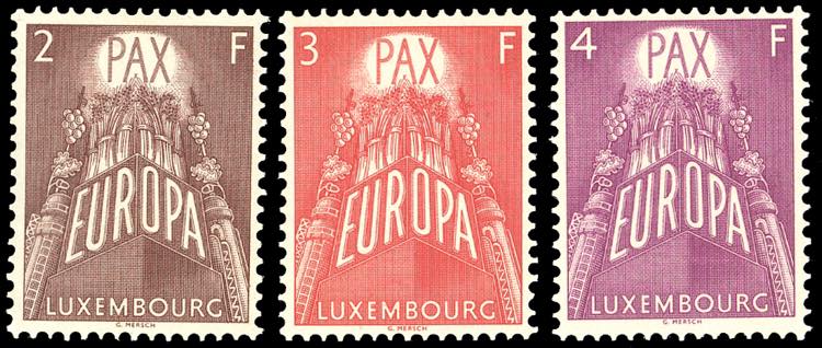 LUSSEMBURGO 1957 - Europa Pax, ... 