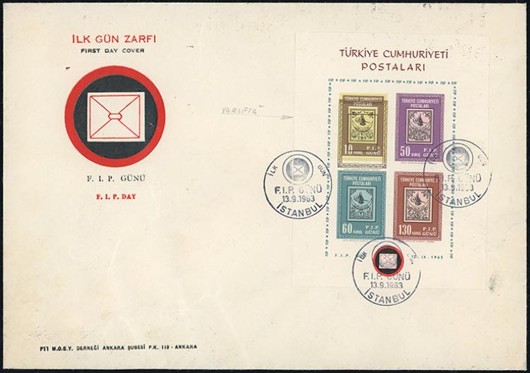 TURCHIA FOGLIETTI 1963 - Giornata ... 