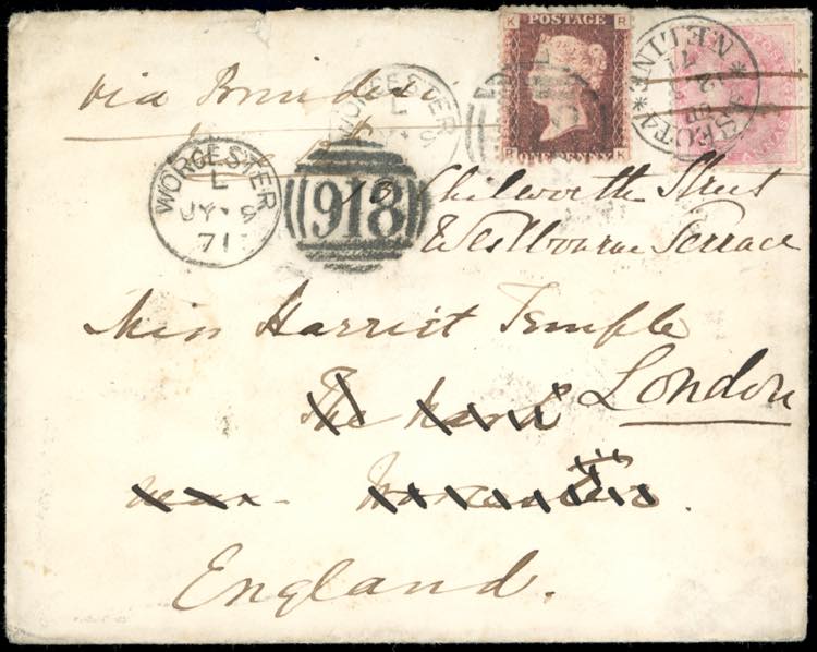 1871 - INDIA/GREAT BRITAIN - ... 