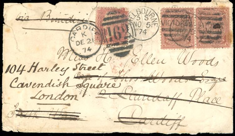 1874 - AUSTRALIA VICTORIA/GREAT ... 