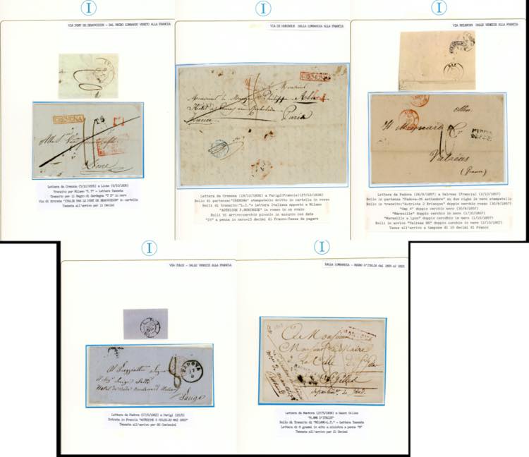 LOMBARDO VENETO PREFILATELICHE ... 