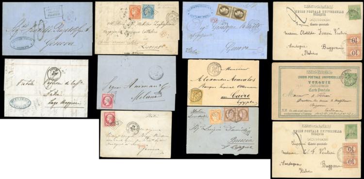 FRANCIA LEVANTE 1861/1911 - Due ... 