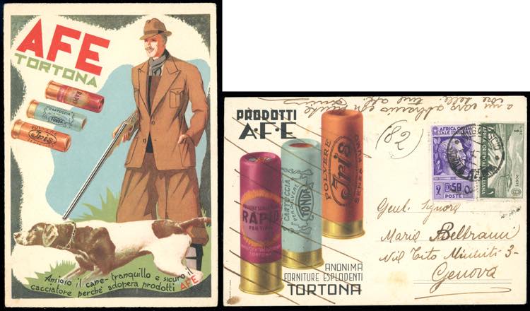 CARTOLINE TEMATICA CACCIA 1940 - ... 