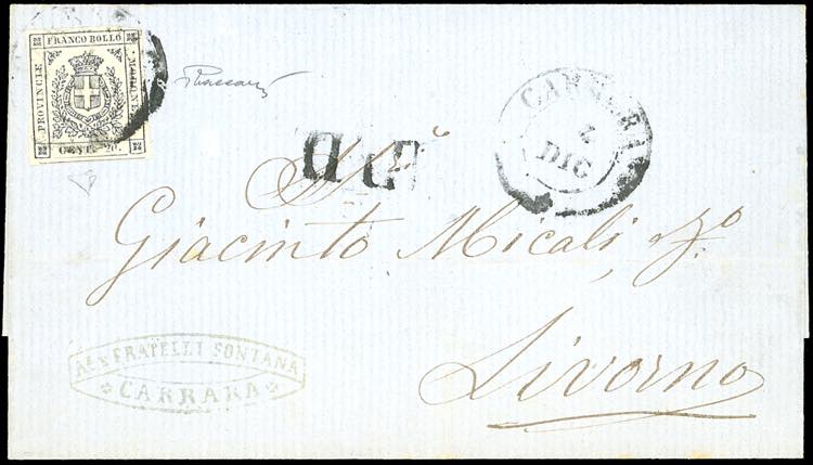 1859 - 20 cent. nero violaceo ... 
