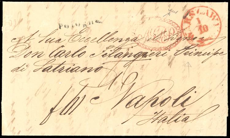 NAPOLI-IMPERO RUSSO POLONIA 1838 - ... 