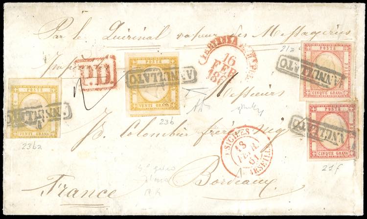 PROVINCE NAPOLETANE-FRANCIA 1861 - ... 