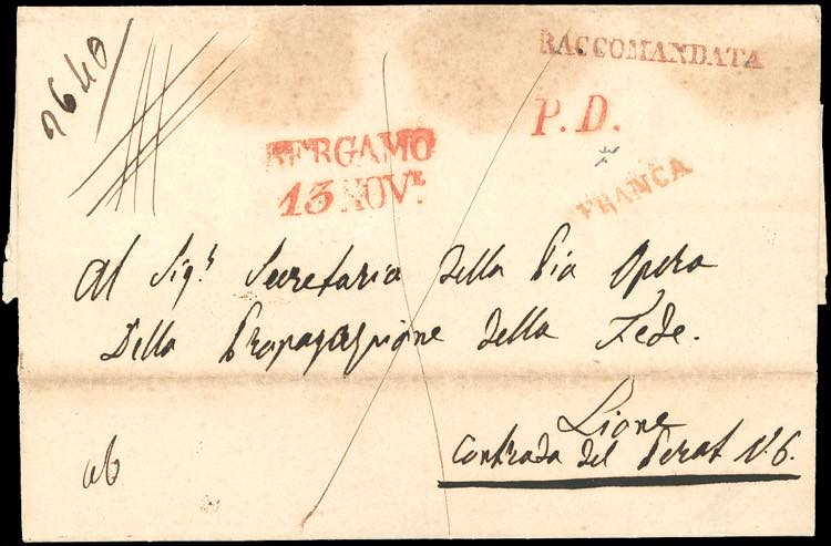 LOMBARDO VENETO-FRANCIA 1845 - ... 