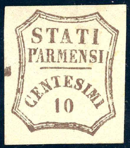 1859 - 10 cent. bruno, bella ... 