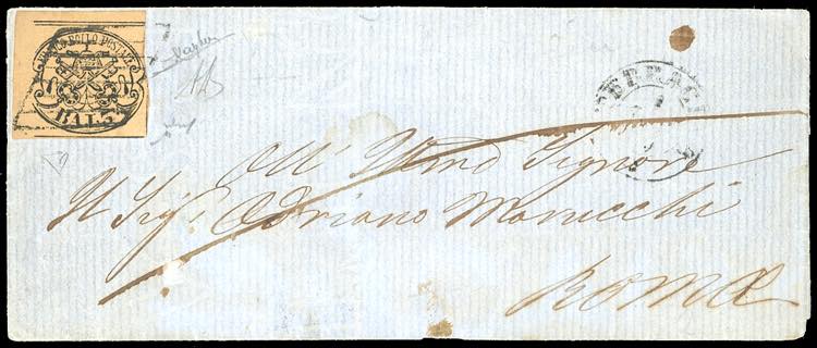 1859 - 3 baj bruno (4Aa), senza la ... 