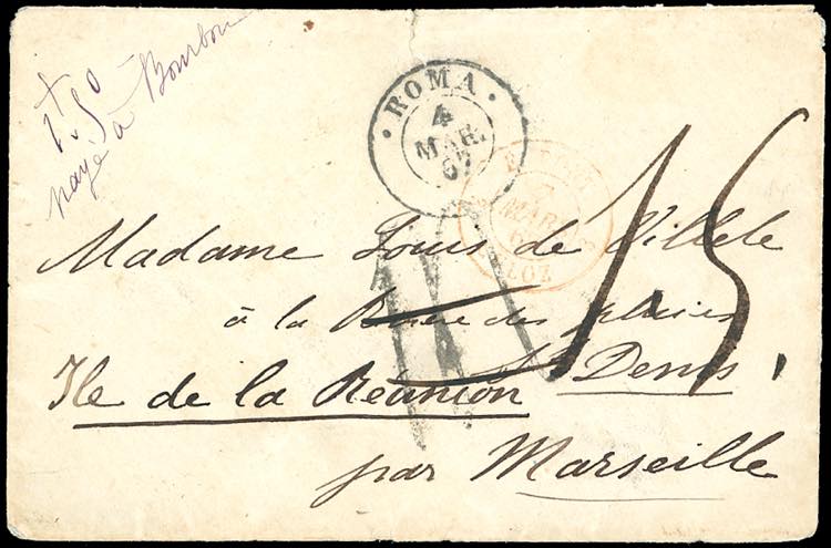 STATO PONTIFICIO-ISOLA DI REUNION ... 