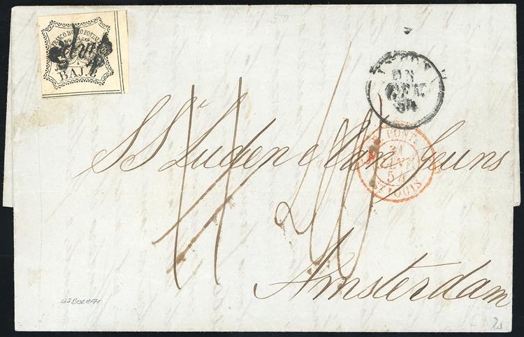 STATO PONTIFICIO-OLANDA 1854 - 8 ... 