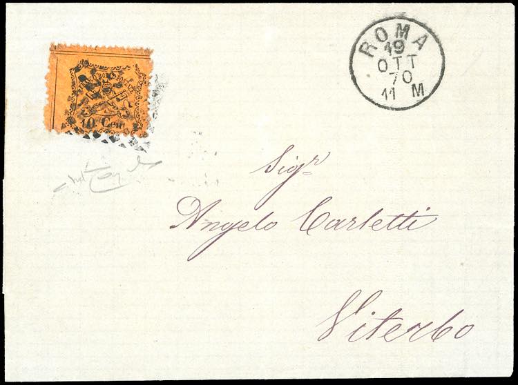 1870 - 10 cent. (26), perfetto, ... 