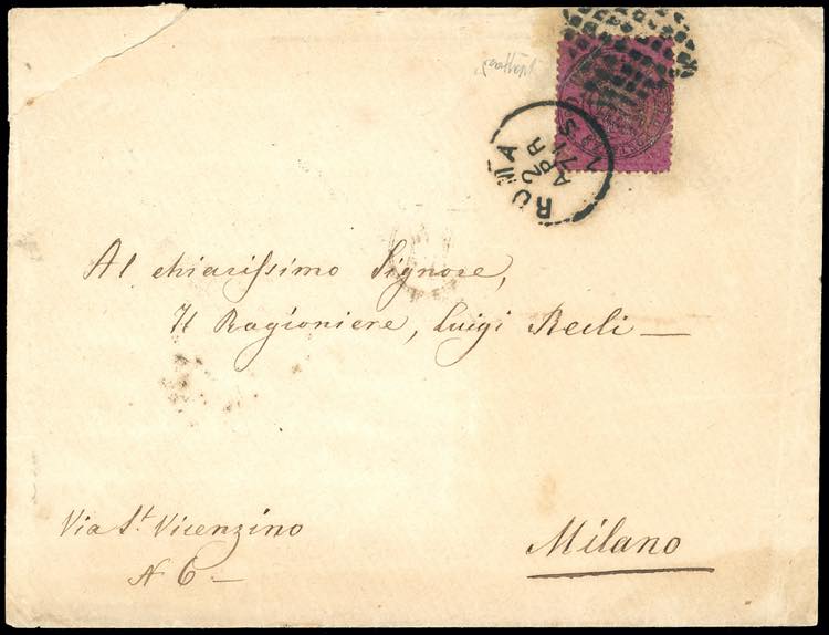 1871 - 20 cent. solferino (28), ... 