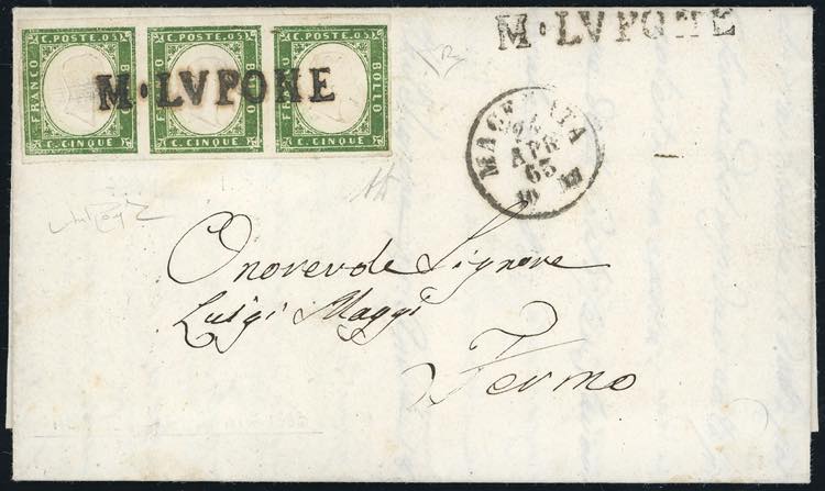 MONTE LUPONE, punti 13 - 5 cent. ... 