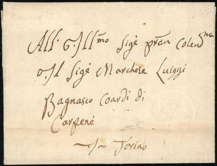 1820 - 15 cent. Cavallino, ... 