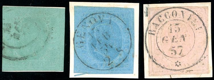 1853 - Seconda emissione, serie ... 