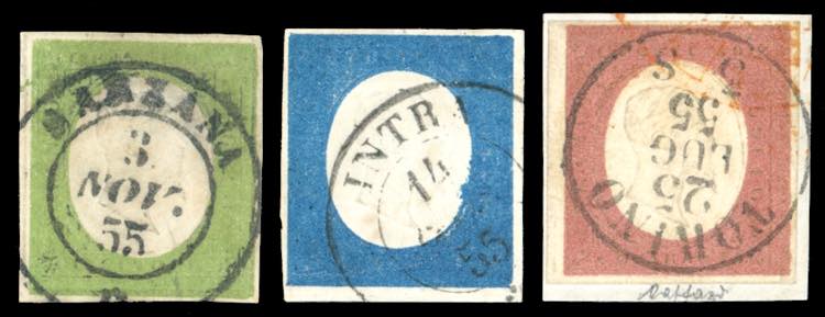 1854 - Terza emissione, serie ... 