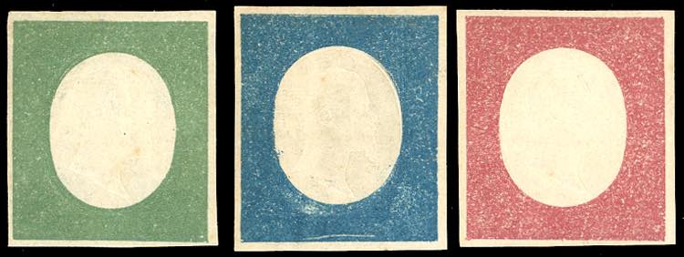 1854 - Non emessi, serie completa ... 