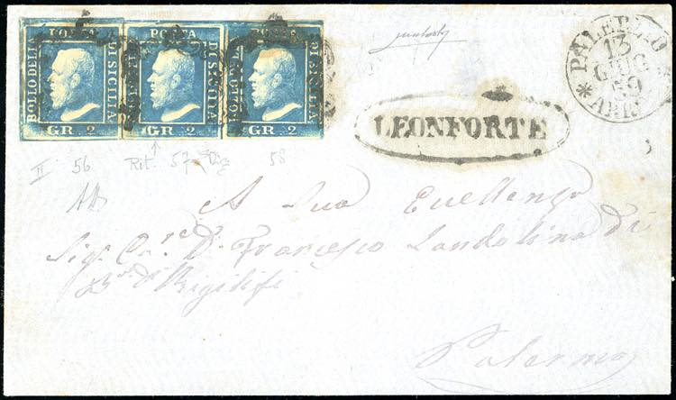 1859 - 2  grana cobalto, II ... 