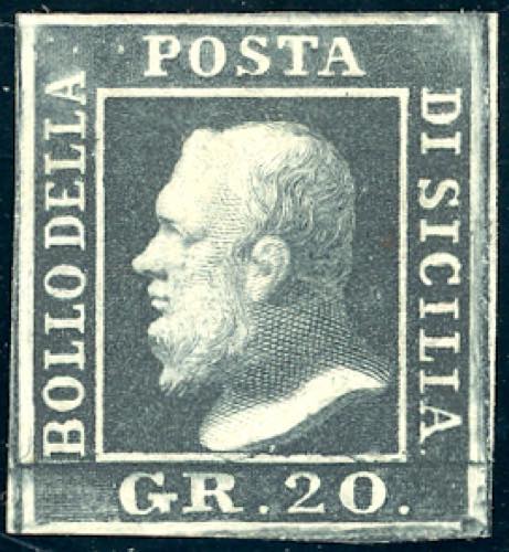 1859 - 20 grana grigio ardesia ... 