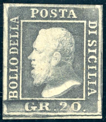 1859 - 20 grana grigio ardesia ... 